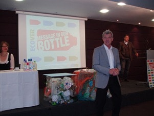 Ecover executives at the launch of their new plastic packaging.JPG